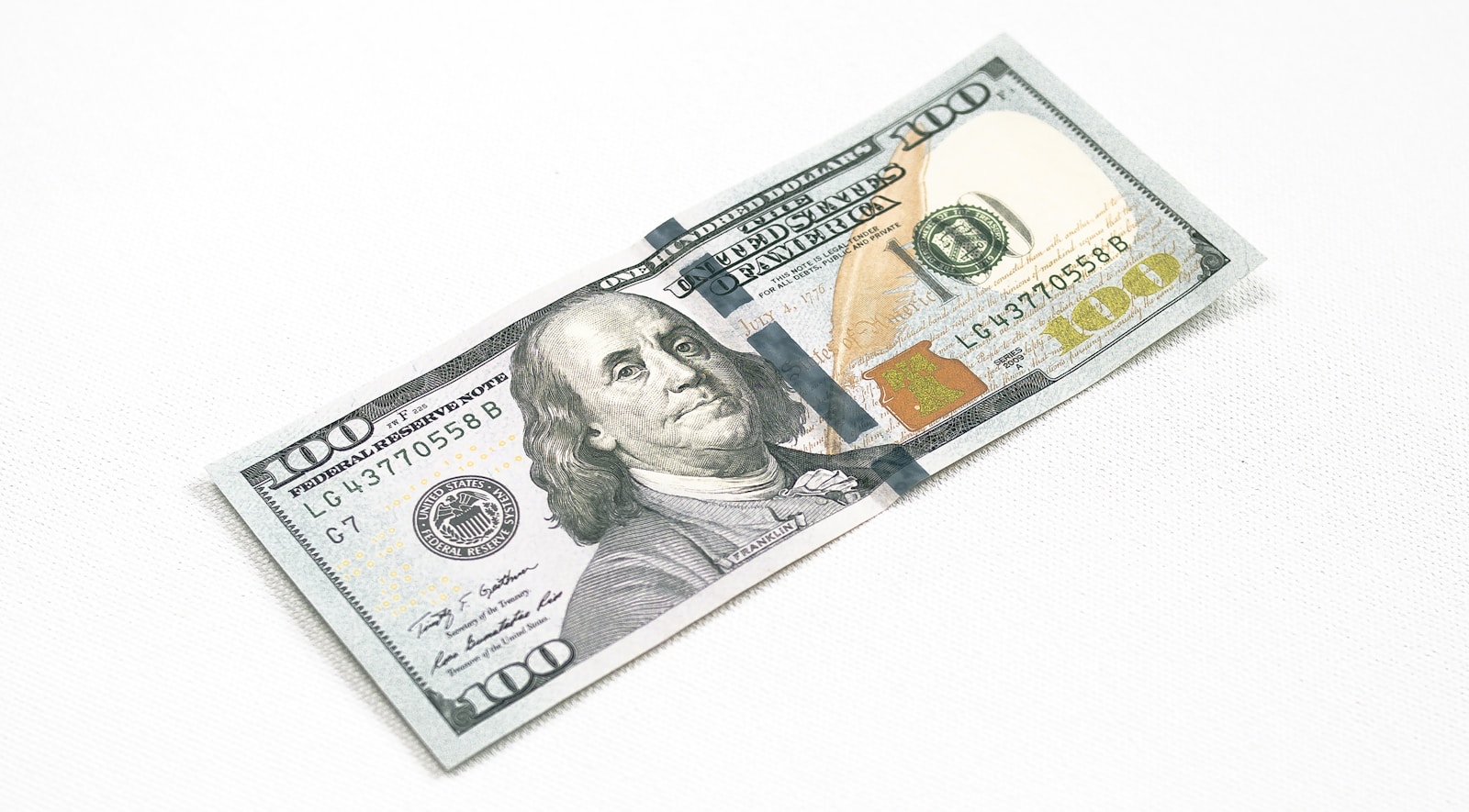 100 US Dollar banknote